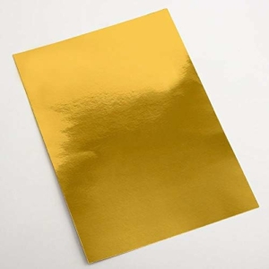 metallic golden paper