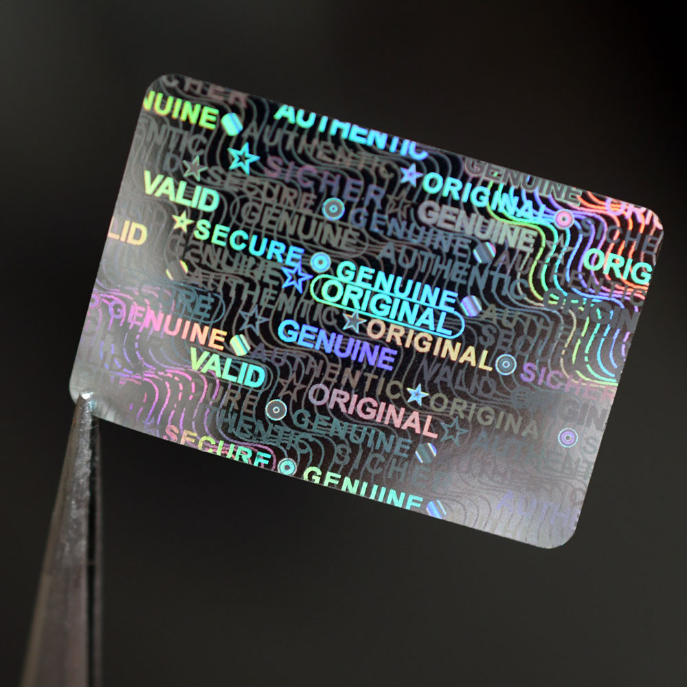 Laser Holographic Sticker Label